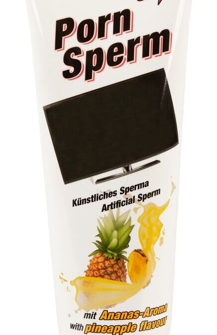 Lubrifiant „Porn Sperm Pineapple”, 250 ml